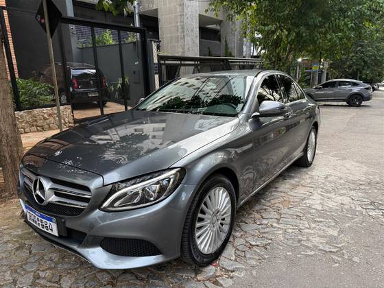 MERCEDES-BENZ C 180 1.6 CGI EXCLUSIVE 16V TURBO GASOLINA 4P AUTOMÁTICO